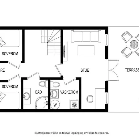 Rorbu I Gilsvagen - 3 Soverom - Batutleie 別荘 Austevoll